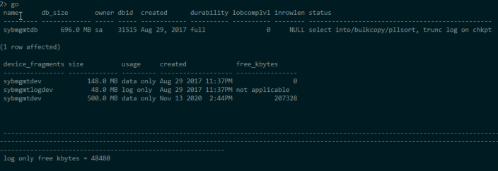 Sybase - how to check and resize databse - SAP Basis World